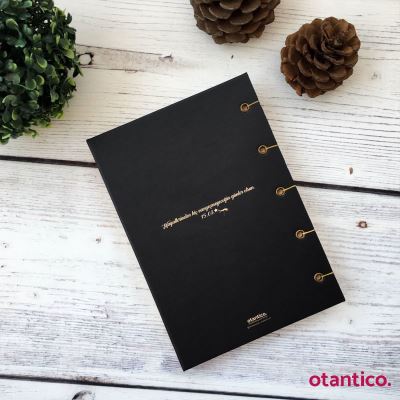 Gül temalı kişiye özel hediye defter